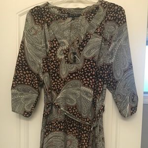 Glam paisley dress
